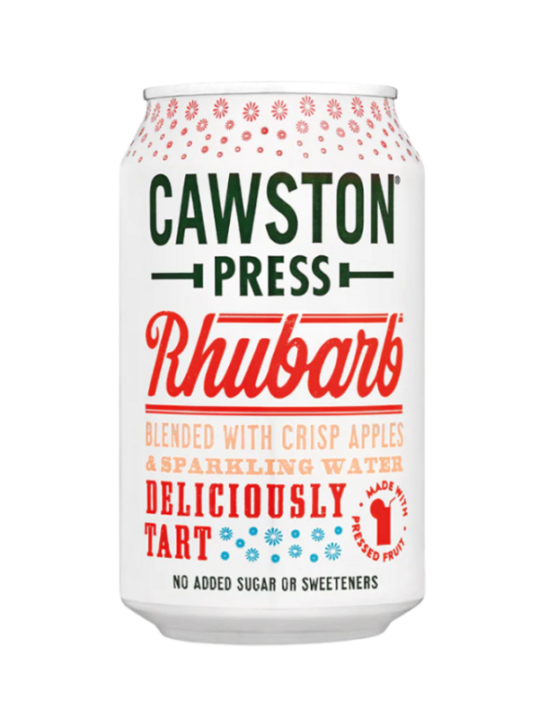 Cawston Press Rhubarb Cans (24 x 330ml)