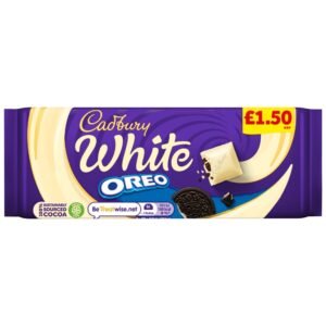 Cadbury Oreo White Chocolate Bar £1.50 PMP 120g