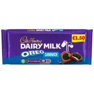 Cadbury Dairy Milk Oreo Chocolate Bar 96g