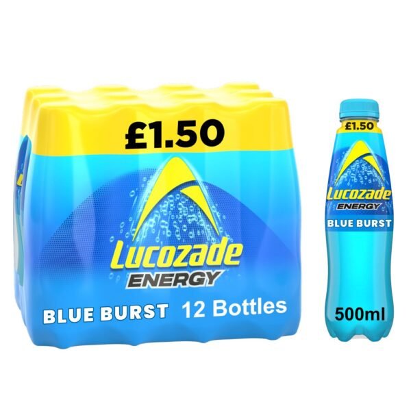 Lucozade Energy Drink Blue Burst 500ml PMP £1.50